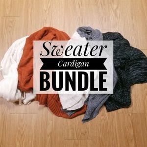 Winter Sweater Cardigan Bundle